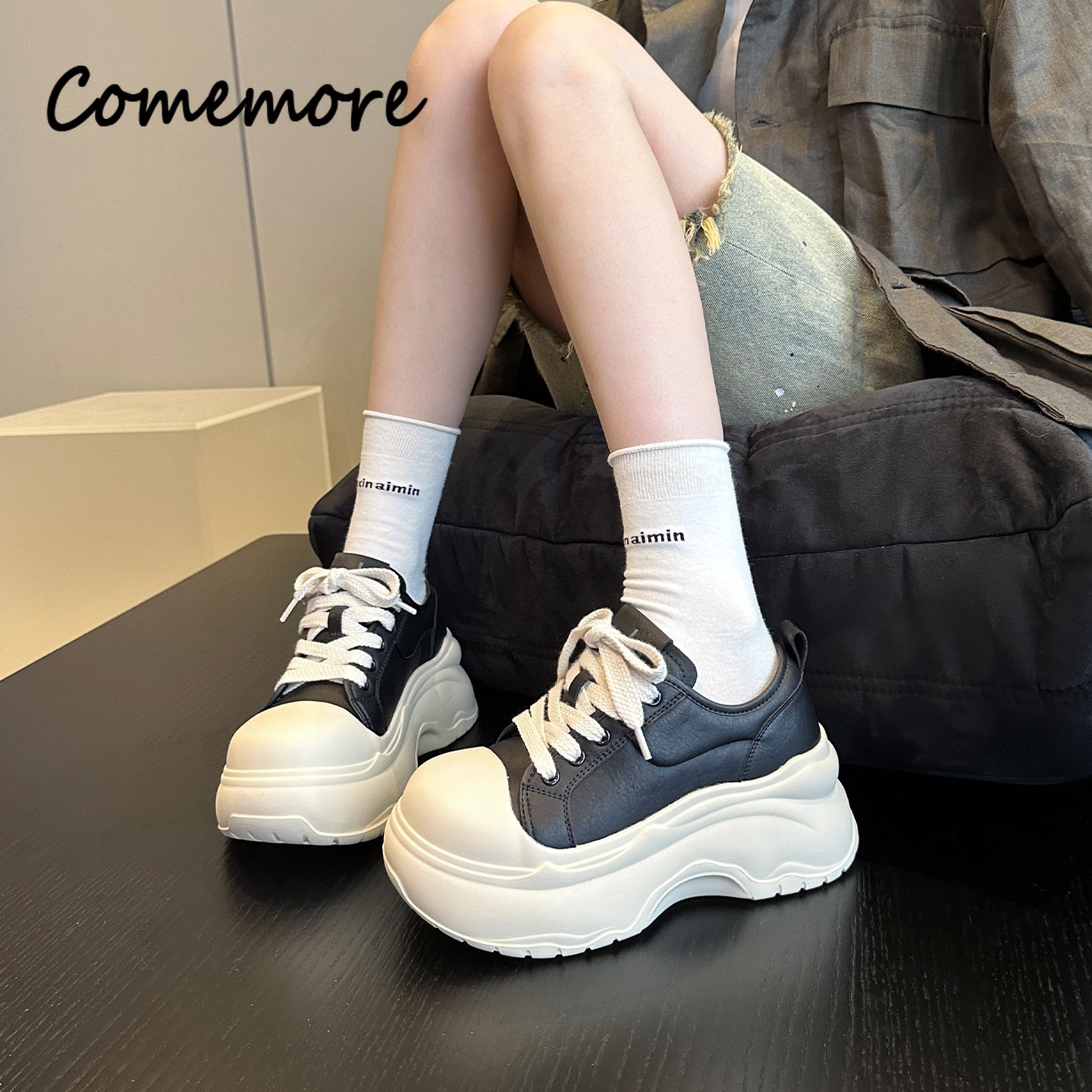 Outdoor Sports Shoes - Comemore – baskets à lacets pour