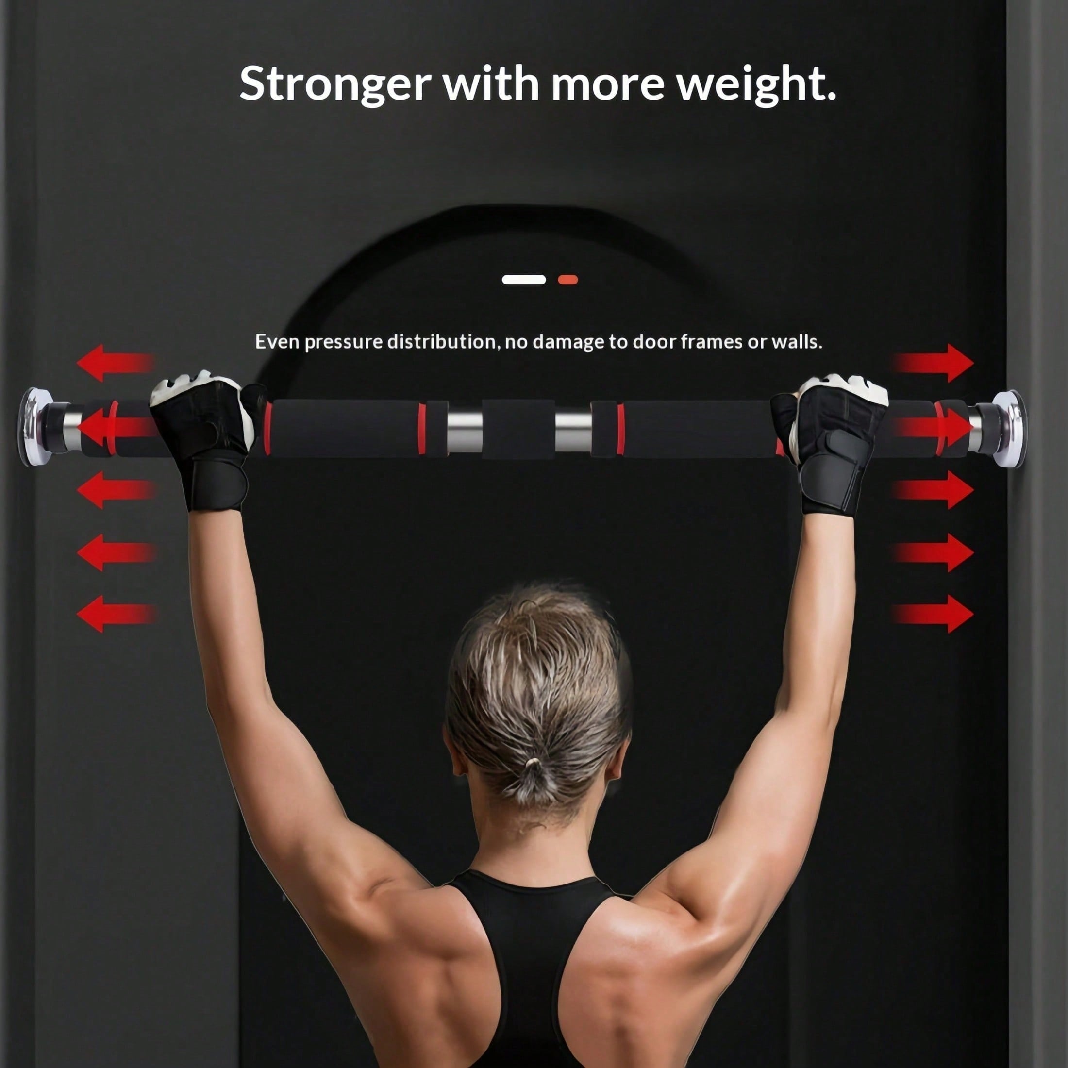Chin Bar Doorway - Barre de traction réglable pour fitness,