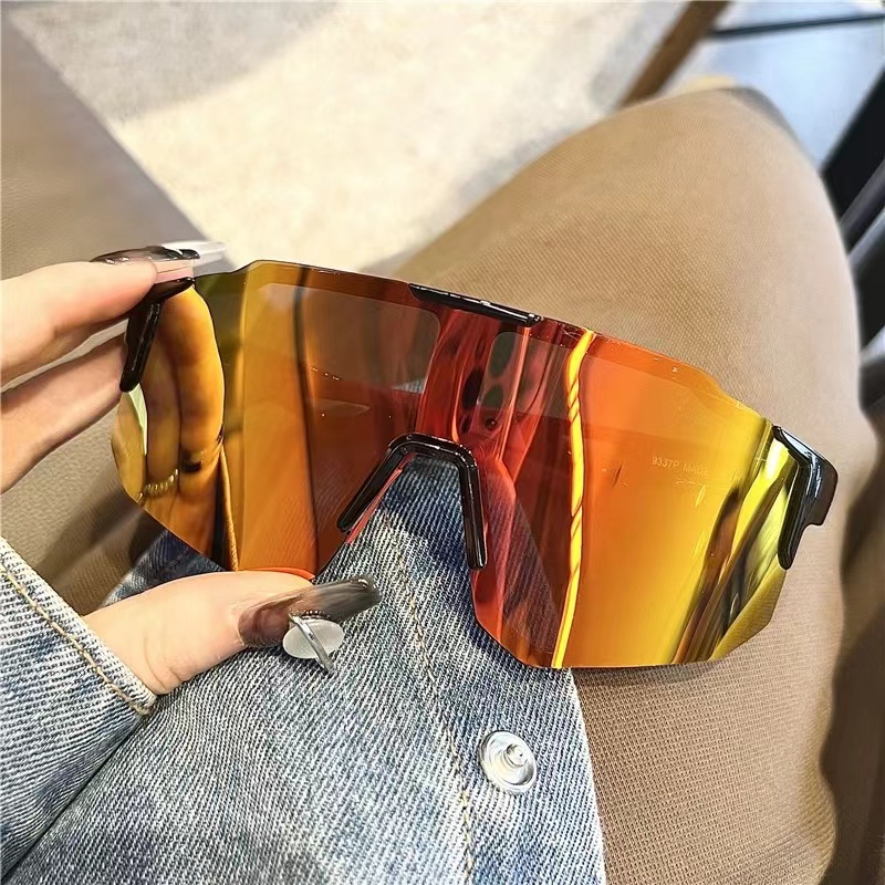 Outdoor Sport Glasses - Lunettes de vélo surdimensionnées, lunettes de
