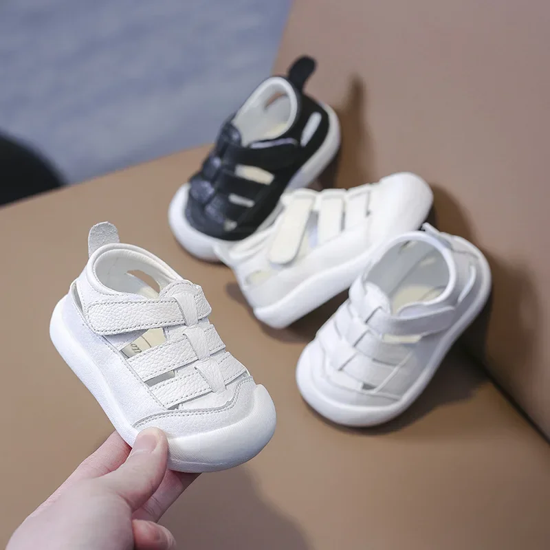 Outdoor Sport Outfit - Sandales en cuir véritable pour bébés