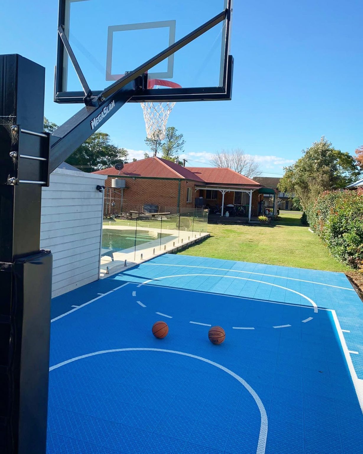 Outdoor Sport Court Tiles - Dalles en plastique intelligentes à emboîtement