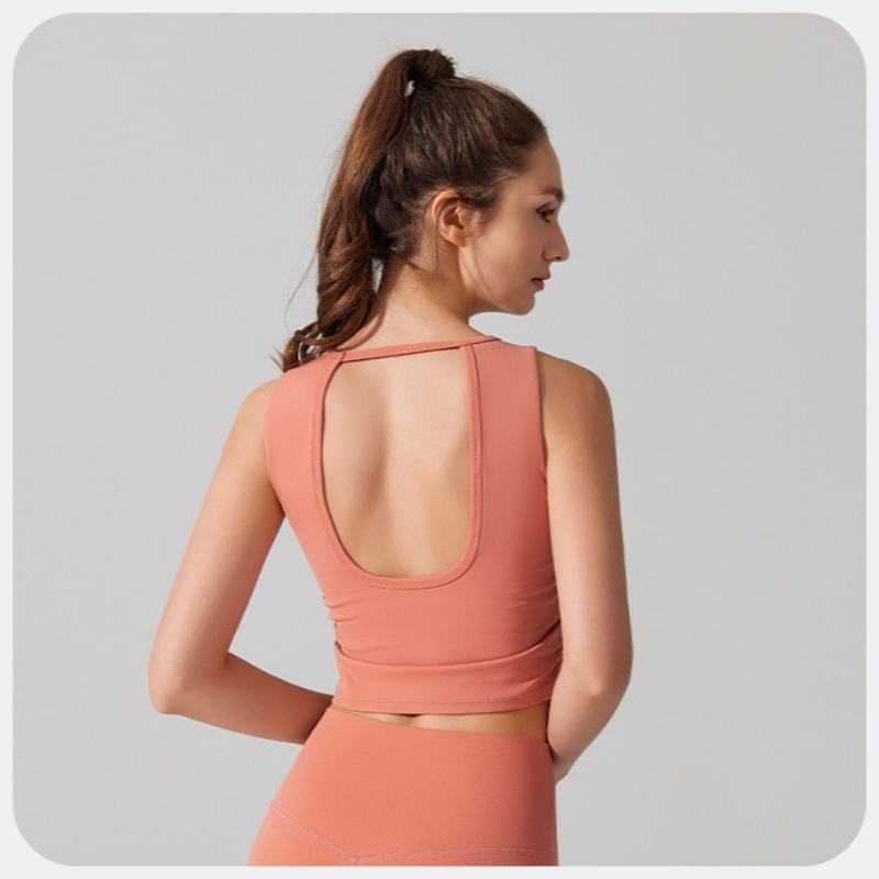 Outdoor Sport Gym - Printemps été femmes Yoga couleur unie