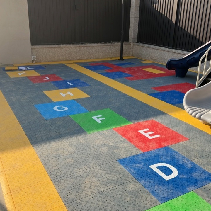 Outdoor Sport Court Tiles - Dalles de terrain de basket-ball professionnelles
