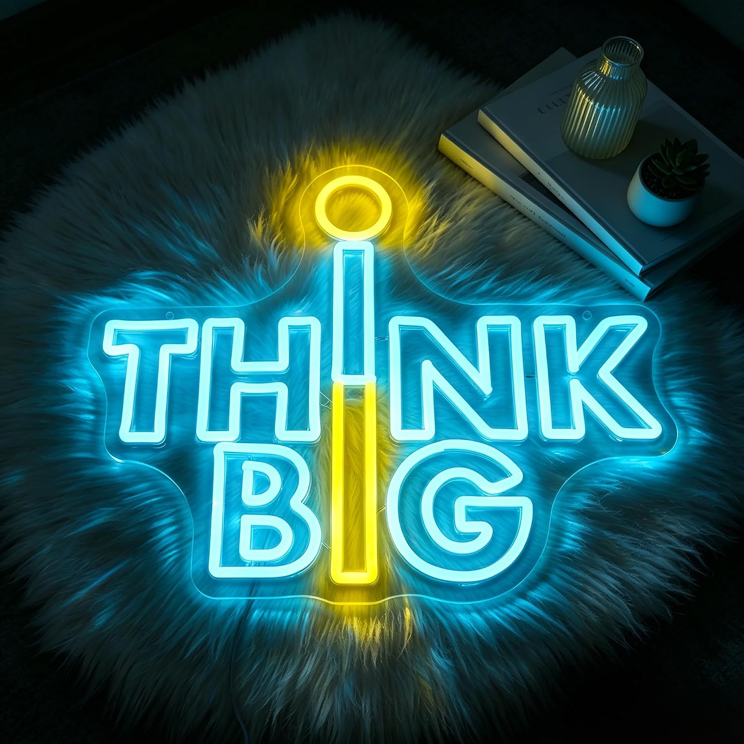 Panneau néon « Think Big » ali - Outdoor Sport Club avis et prix