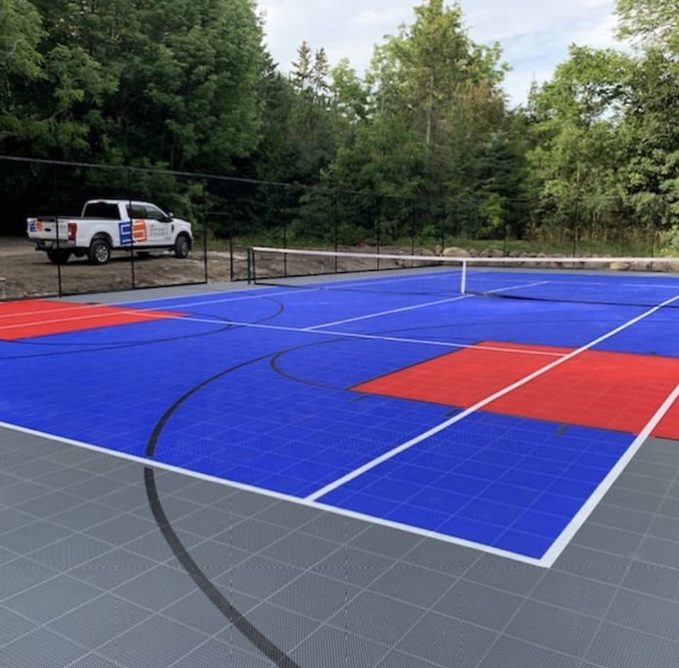 Dalles de sol emboîtables pour - Outdoor Sport Court Tiles avis et prix