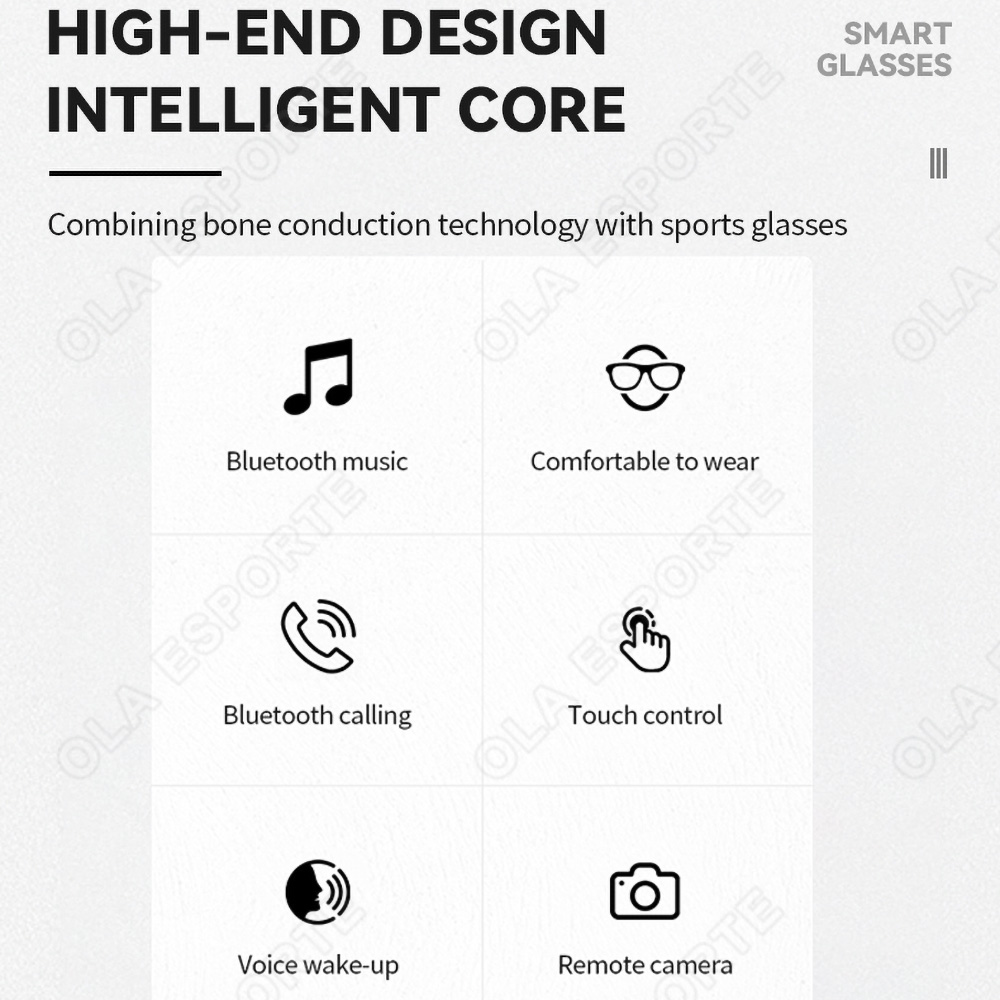 Nouvelles lunettes intelligent - Outdoor Sport Glasses avis et prix