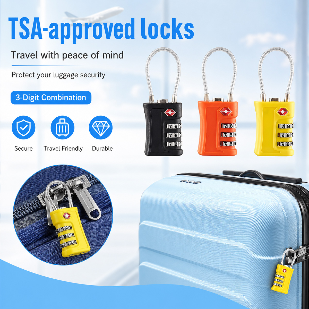 Cadenas à câble à combinaison  - Outdoor Sport Backpack avis et prix