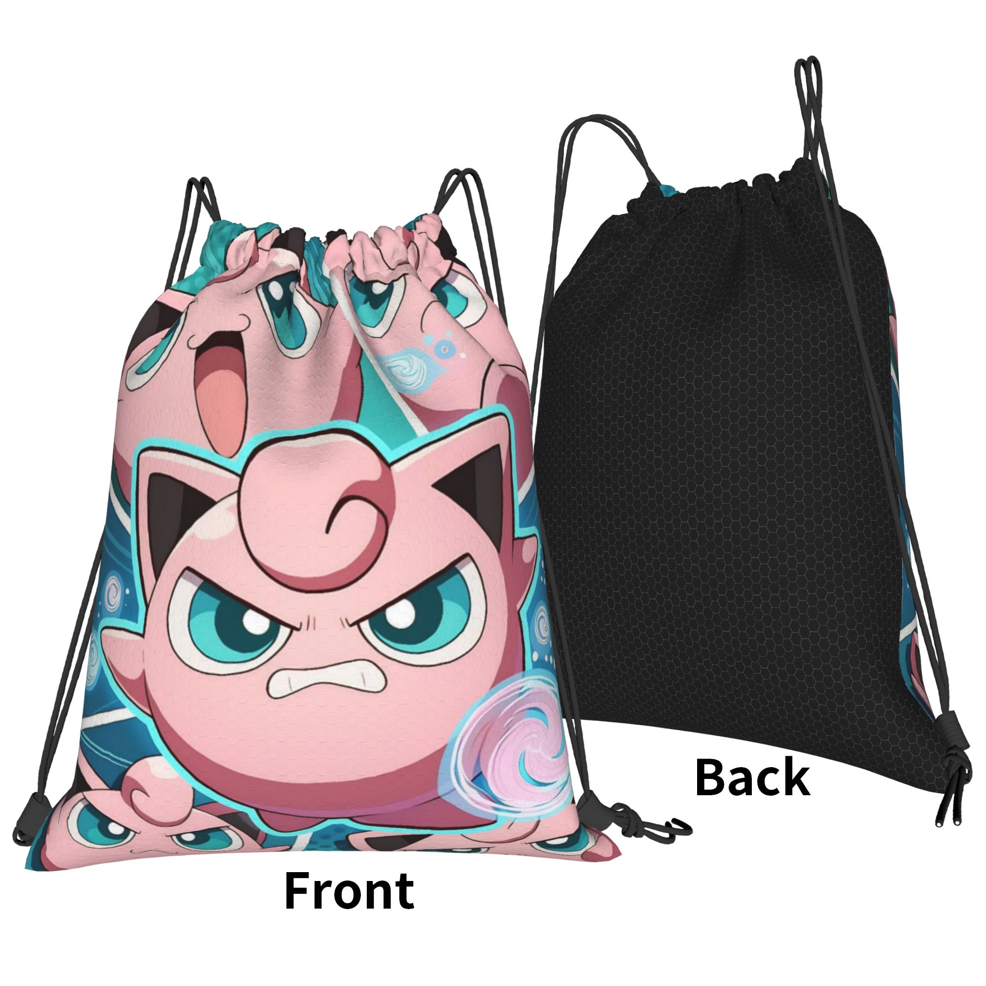 Sac à dos à cordon rose Jiggly - Outdoor Sport Backpack avis et prix