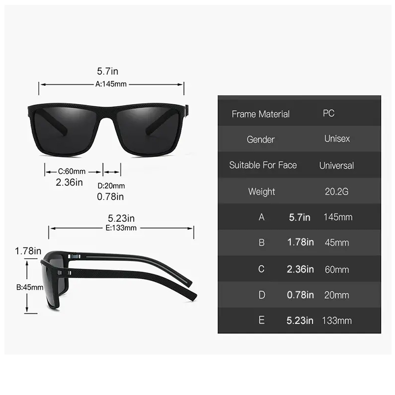 Lunettes de soleil de sport ca - Outdoor Sport Glasses avis et prix