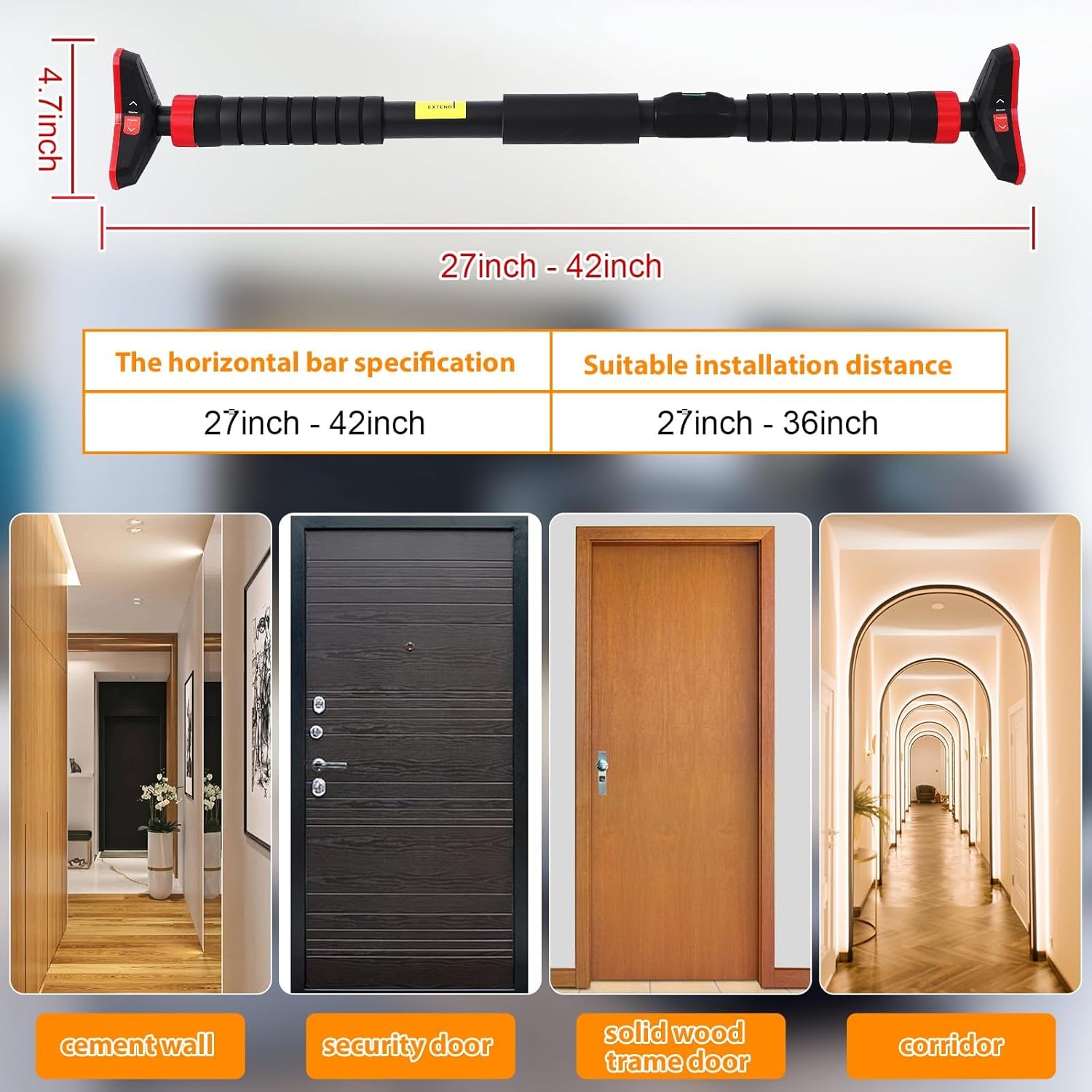 Barre de traction pour portes  - Chin Bar Doorway avis et prix