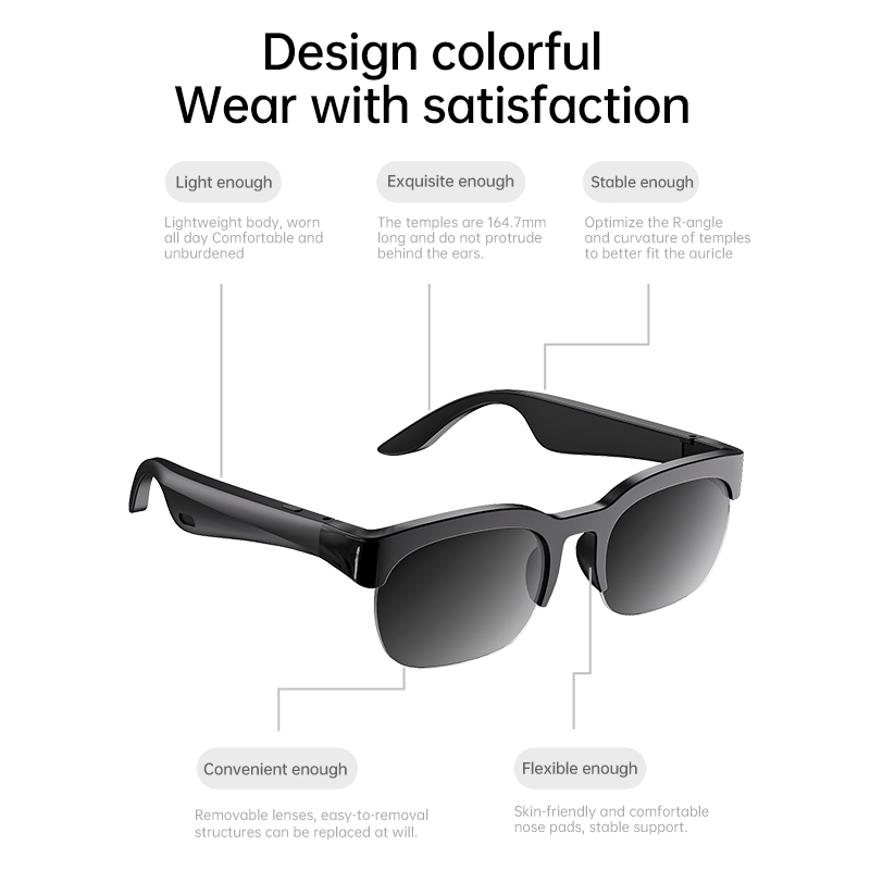Lunettes intelligentes Bluetoo - Outdoor Sport Glasses avis et prix