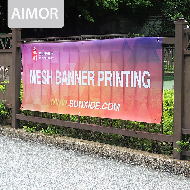 Drapeau publicitaire personnal - Outdoor Sport Background avis et prix